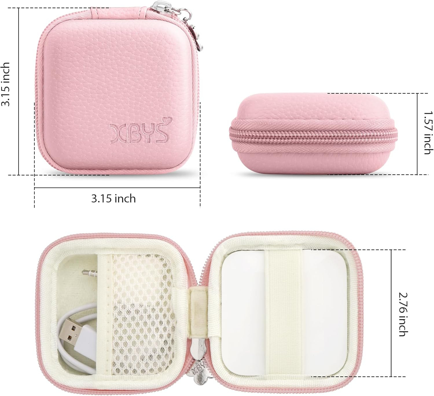 Card Reader Case for Square Contactless & Chip Reader (1st/2nd Gen), Mini Hard S