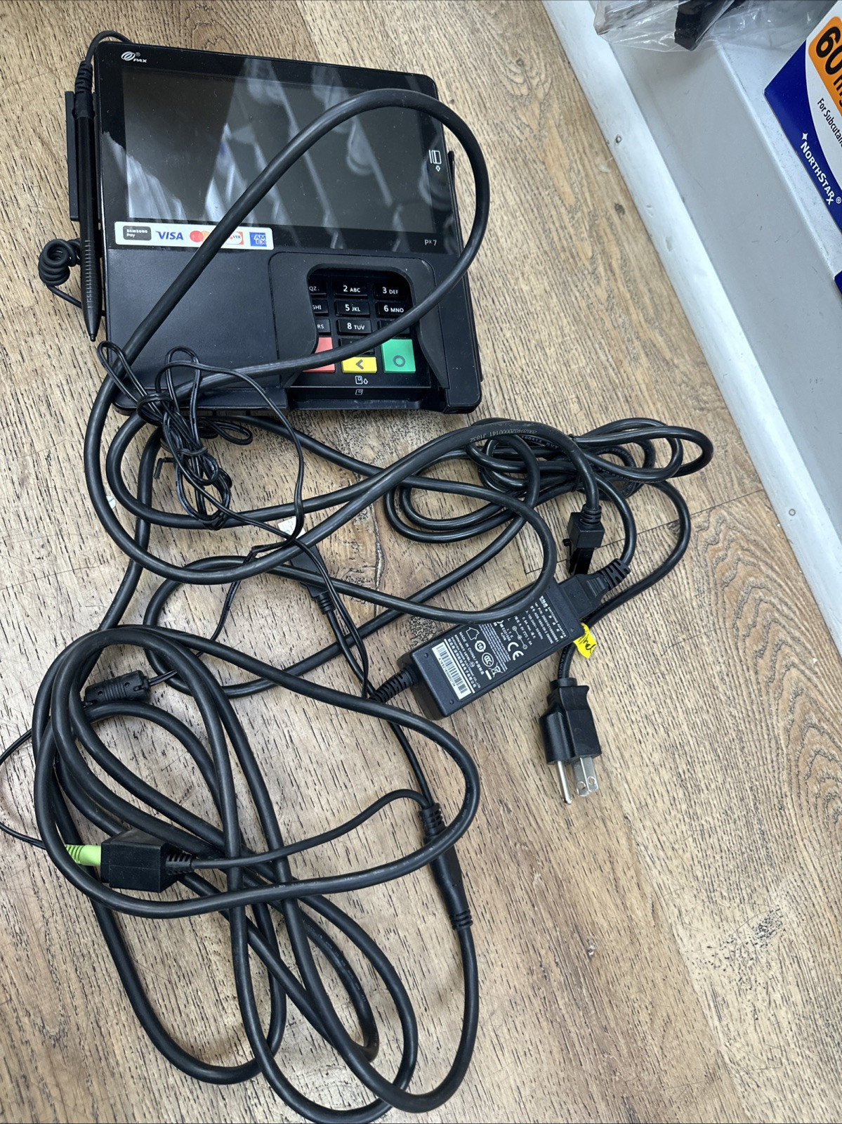 PAX PX7 Retail Multi-Lane Payment Terminal Signature Pad PX7-00S-R74-12LA No PSU