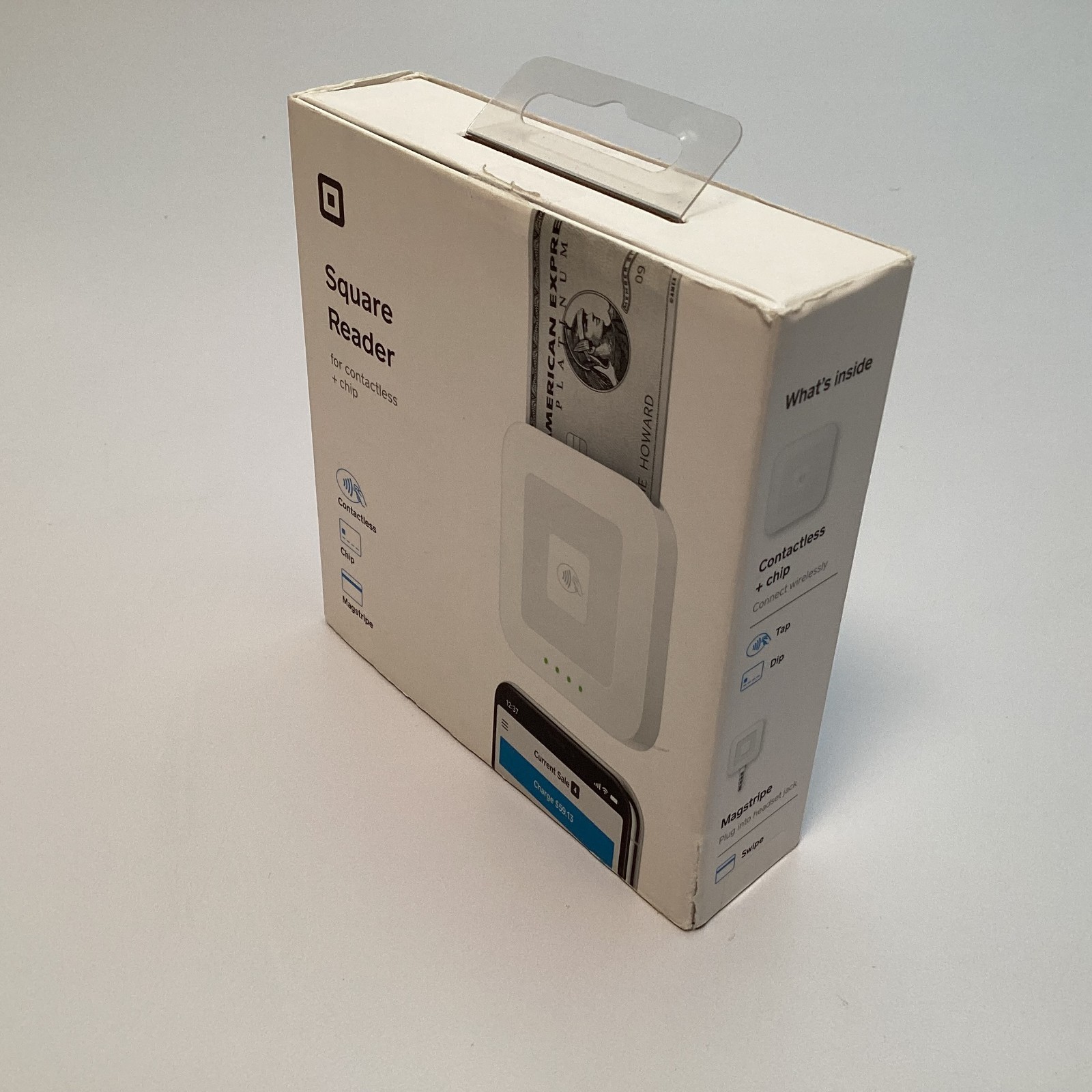 Square A-SKU-0485 Reader for Contactless & Chip w/ Magstripe Bluetooth – Used