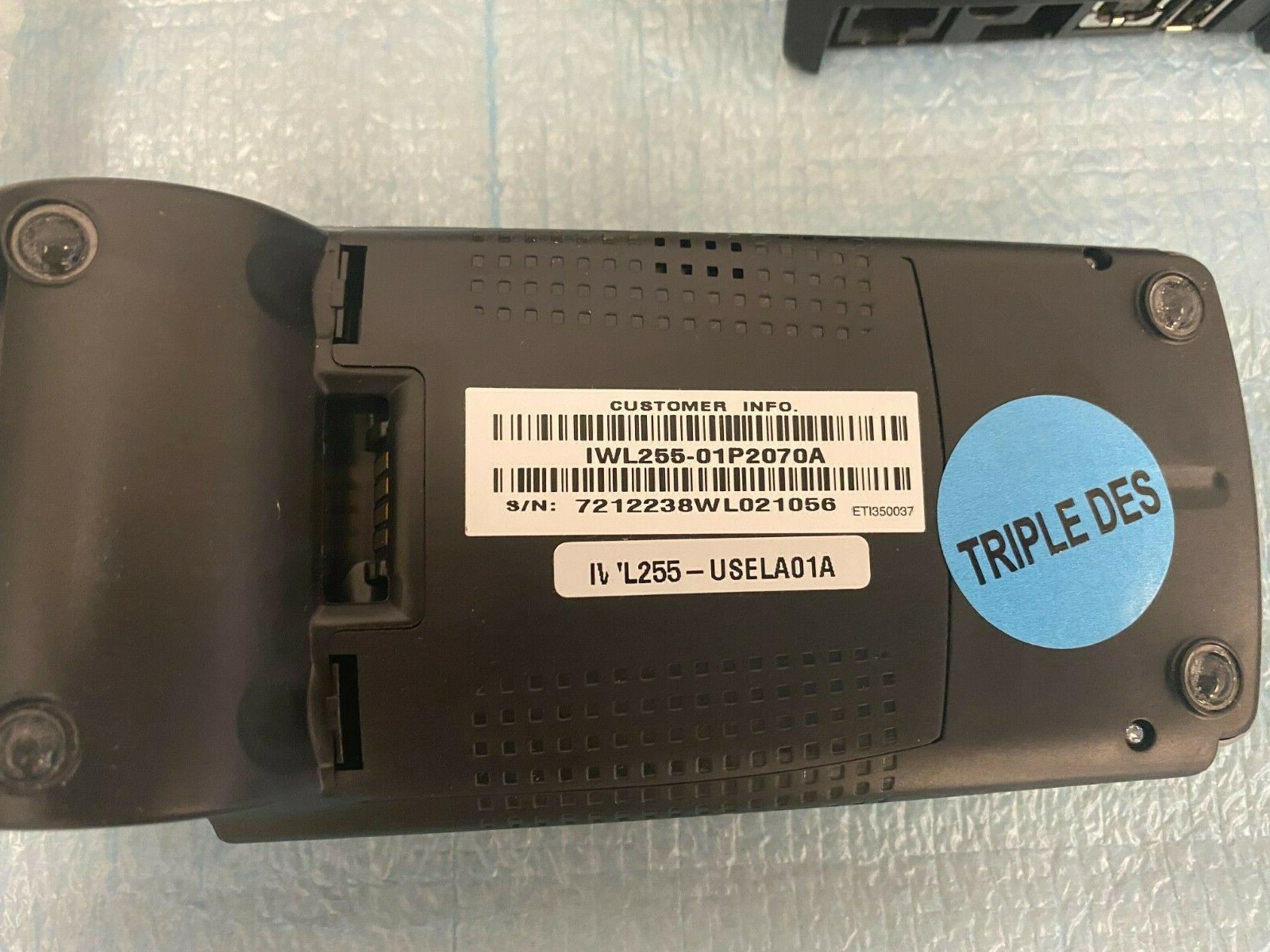 Ingenico iWL250 Wireless Credit Card Payment Terminal with IWL200 charging stand