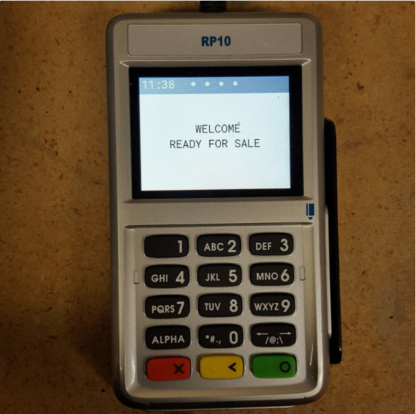 First Data RP10 PIN pad (Only) xCL-RP-10 (for FD150 Credit Card POS) USED