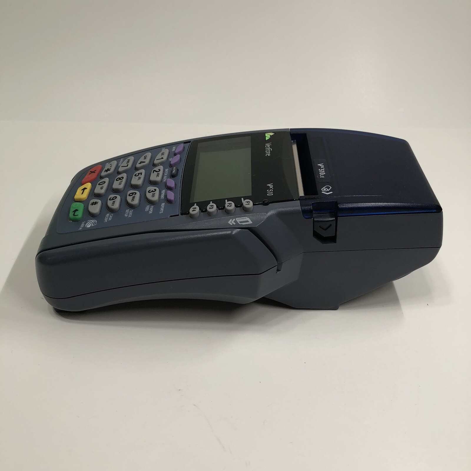 VeriFone Vx510 Dual Comm Credit Card POS Machine – UNTESTED PARTS OR REPAIR