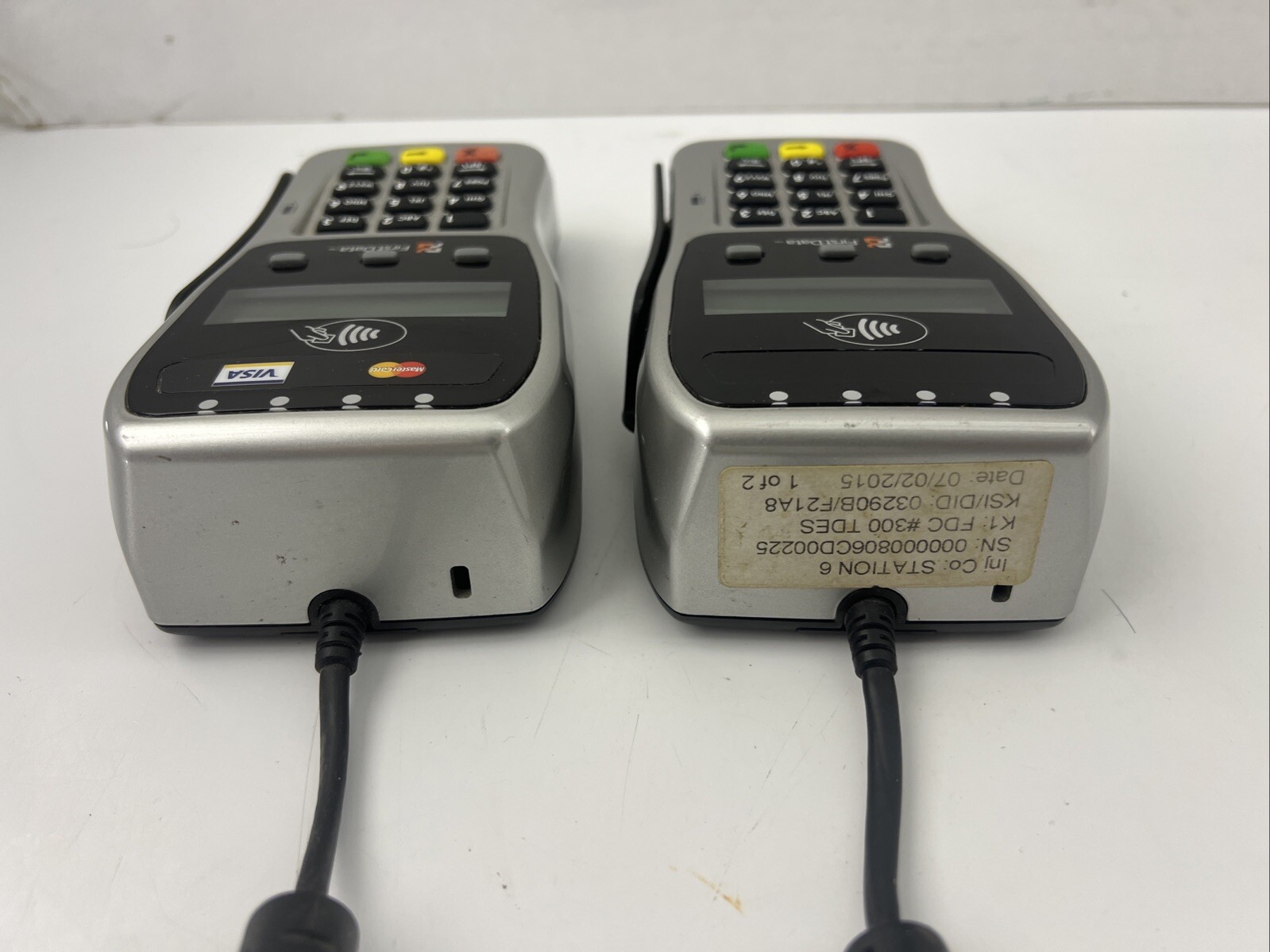 First Data FD35 PIN pad – EMV Ready / ApplePay NFC Lot Of (2) POS