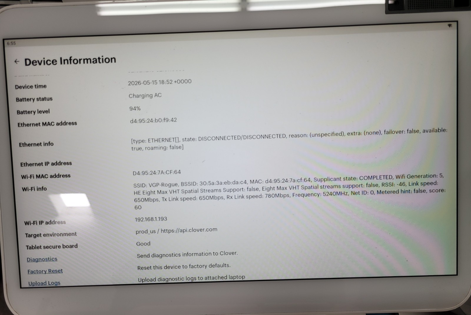 Clover Station Pro w/Display-S503 Terminal-C503 Printer-P501 Hub-H500 (Unlocked)