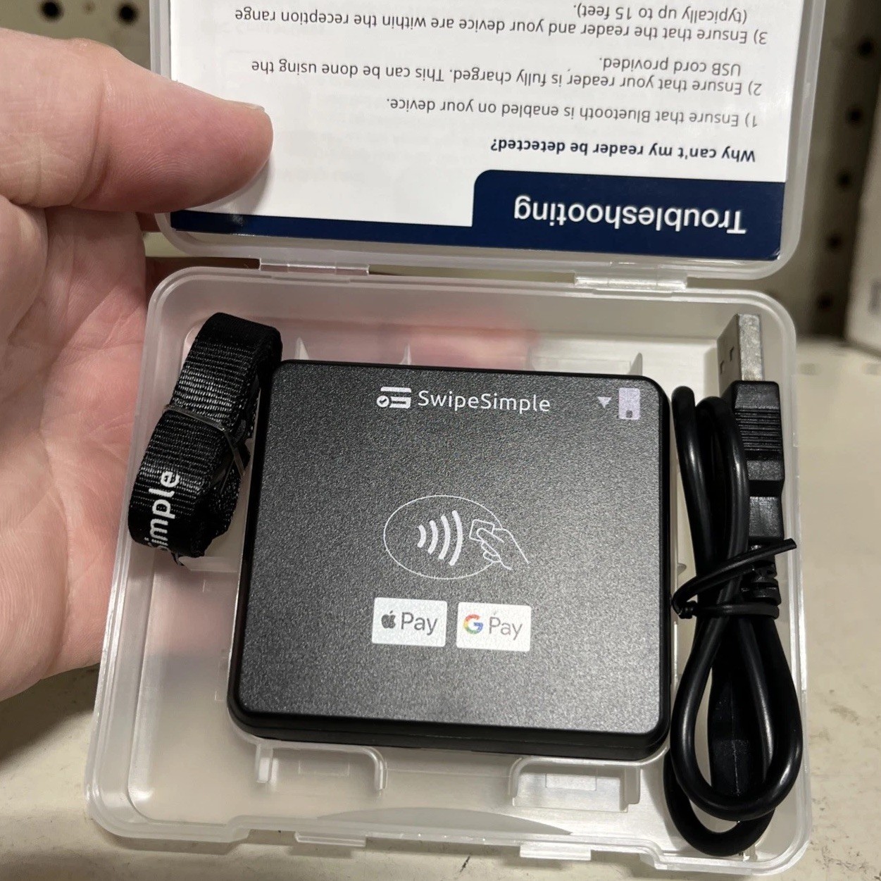 SwipeSimple Swift B250 Bluetooth – EMV Credit Card Reader