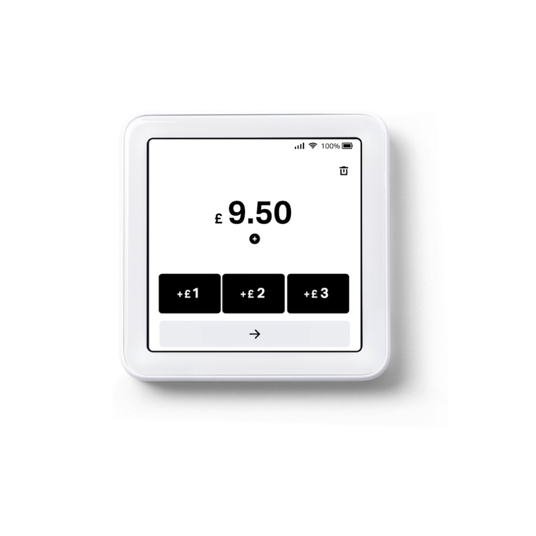 SumUp Solo Card Reader with Charging Cradle – Contactless & Chip Payments
