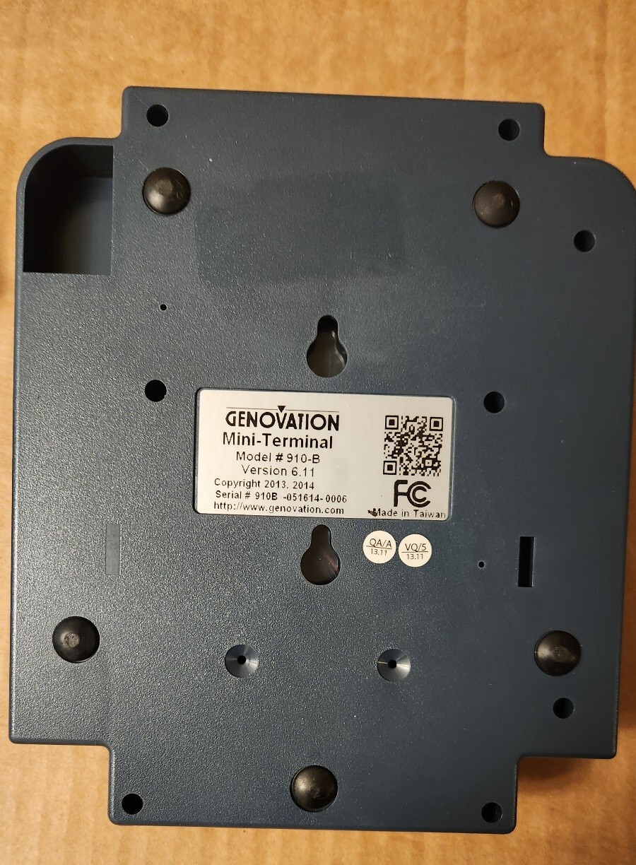 Genovation Mini-Terminal Model 910-B V. 6 20-Key Re-legendable Full Travel Keys