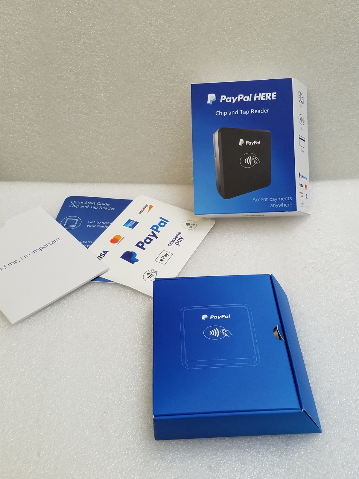 PayPal PCTUSDCRT CHIP AND TAP READER | NEW