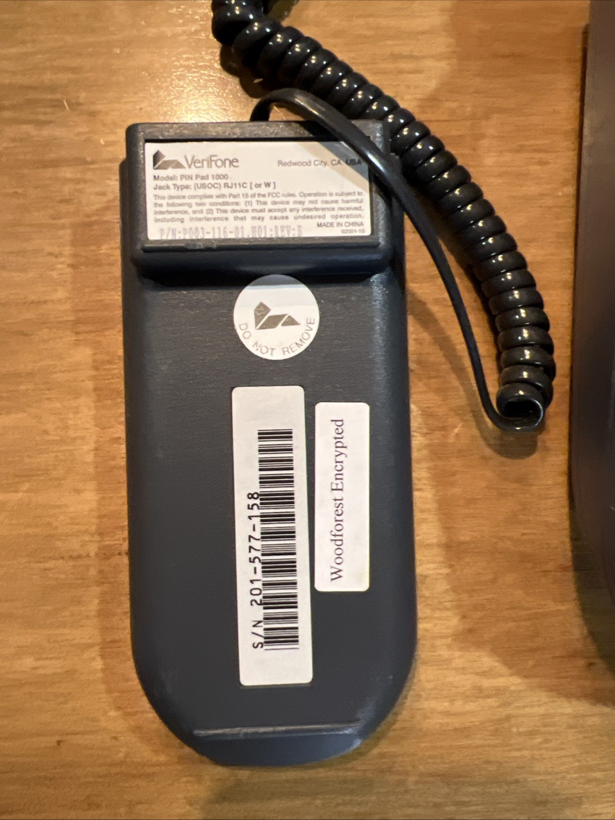 Veriphone Omni 3200 Bundle With Pin Pad 1000 And Power Supply