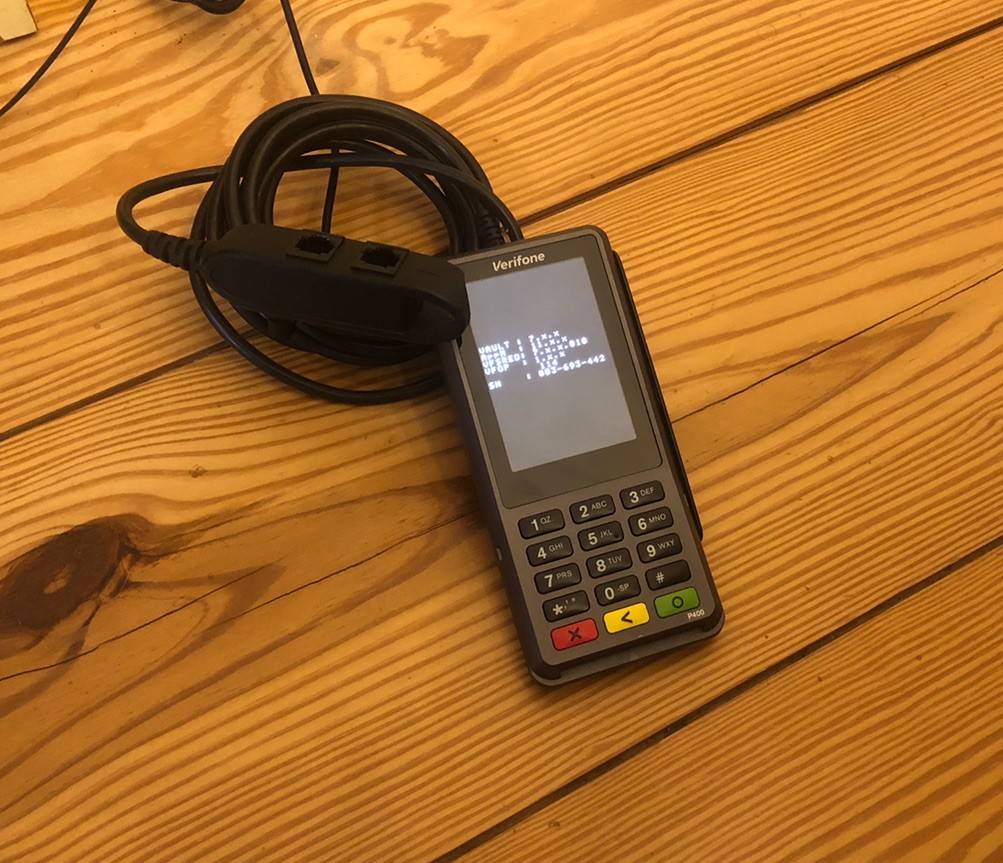 Verifone P400 Plus Credit Card Terminal