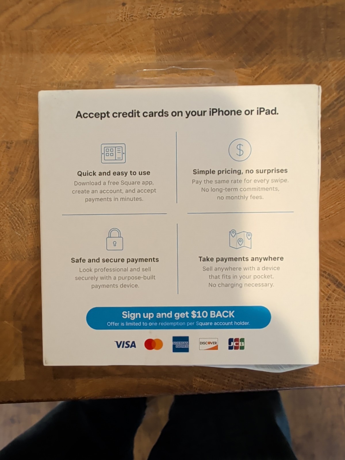 Credit Card Reader Chip Machine for Mobile Phones, iPhone iPad, Square®