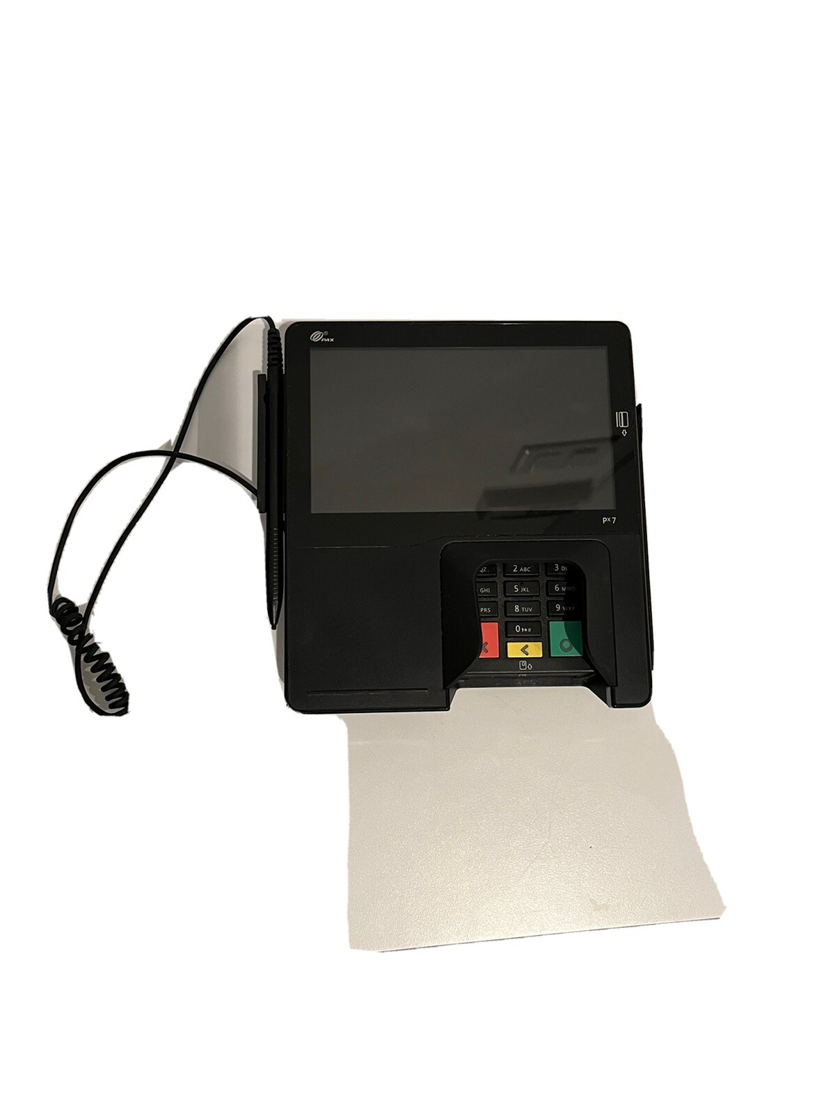 PAX PX7 Credit Card Terminal -Pin Pad Signature Capture P/N PX7-00S-R74-12LA 008