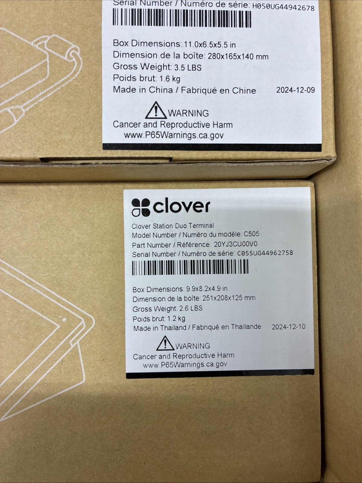 Clover Station Duo System C505 S505 P500 H505