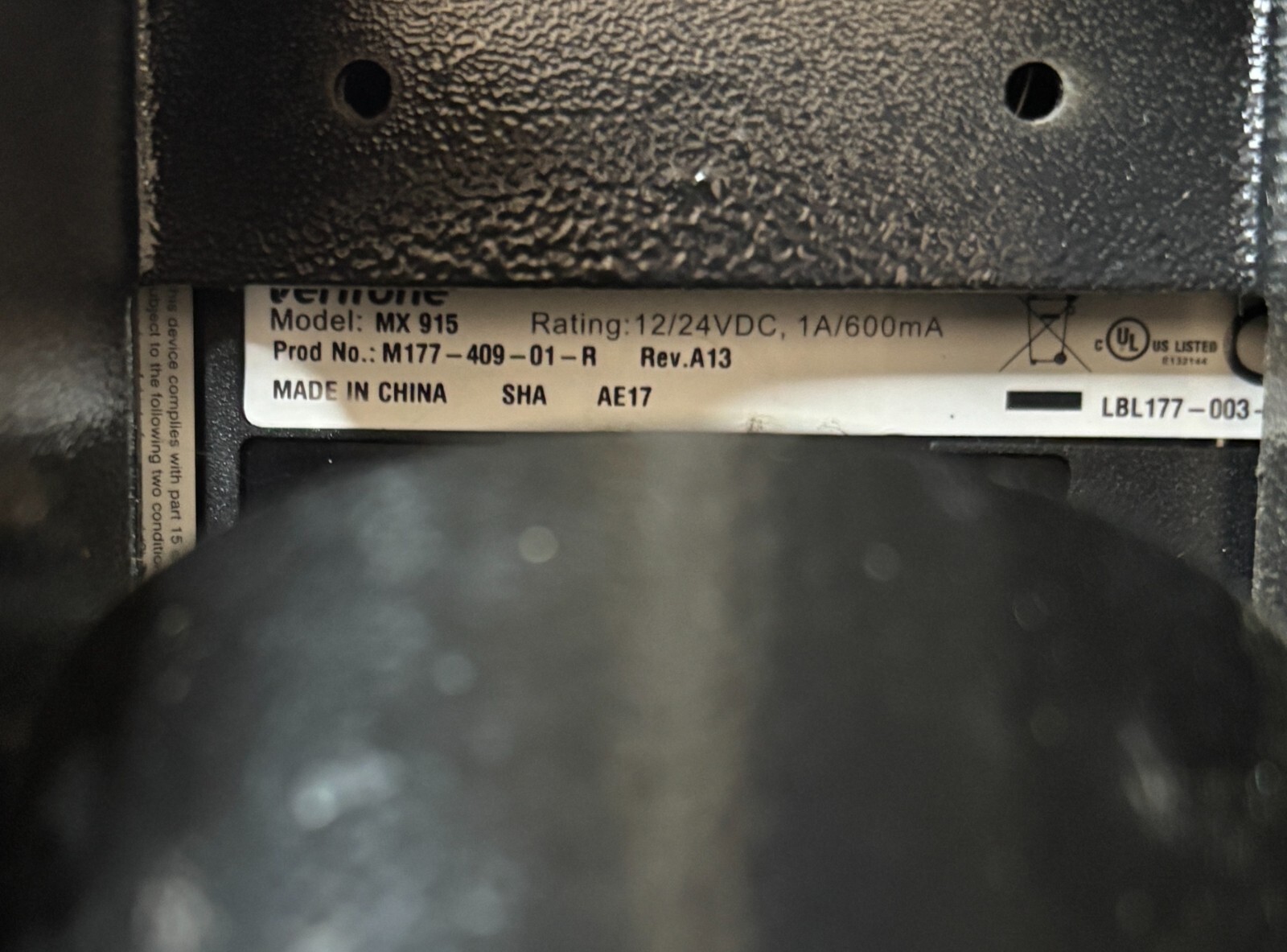 VeriFone MX 915 Card Terminal with swivel stand base (E)