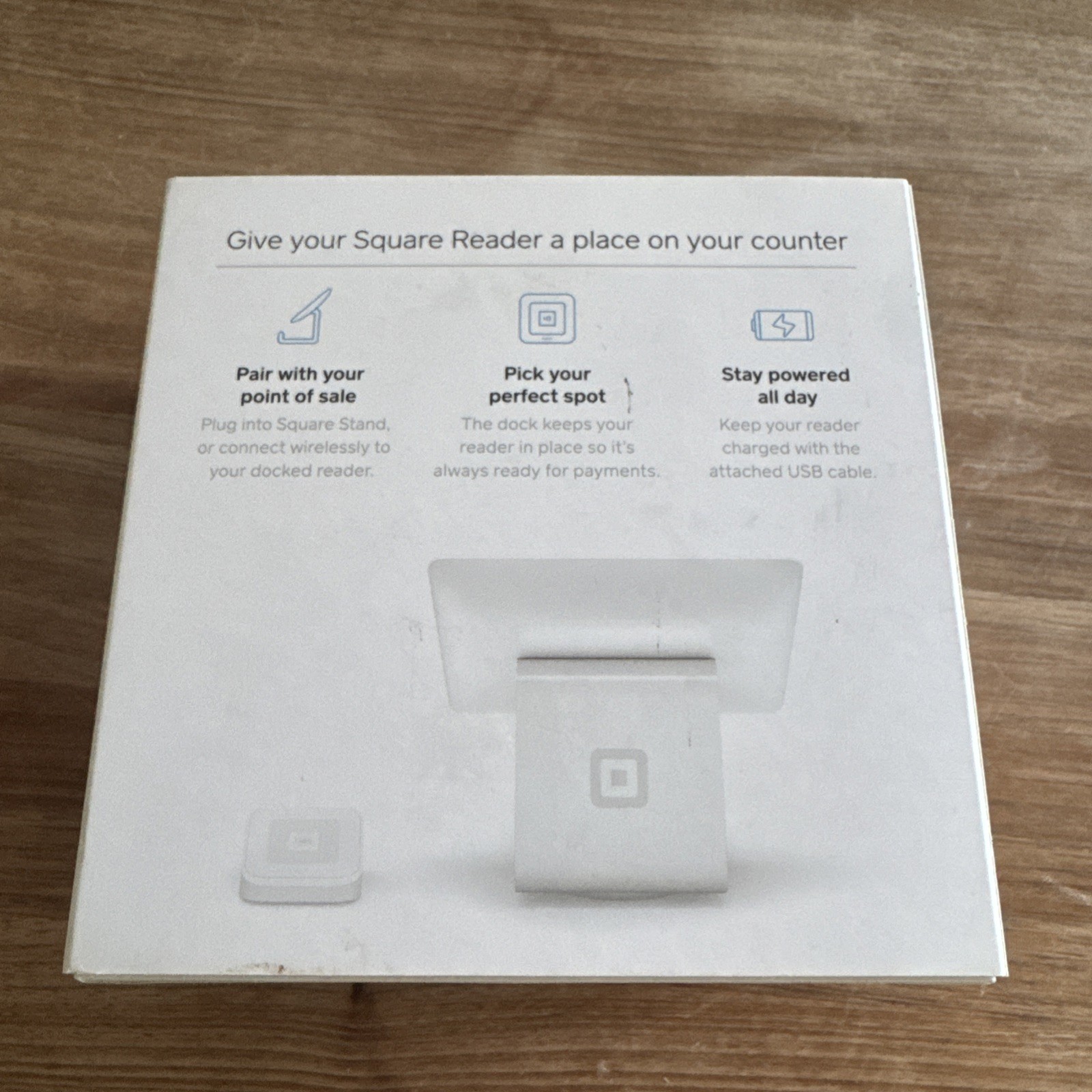 Square A-SKU-0120 Dock for Contactless Credit Card Reader