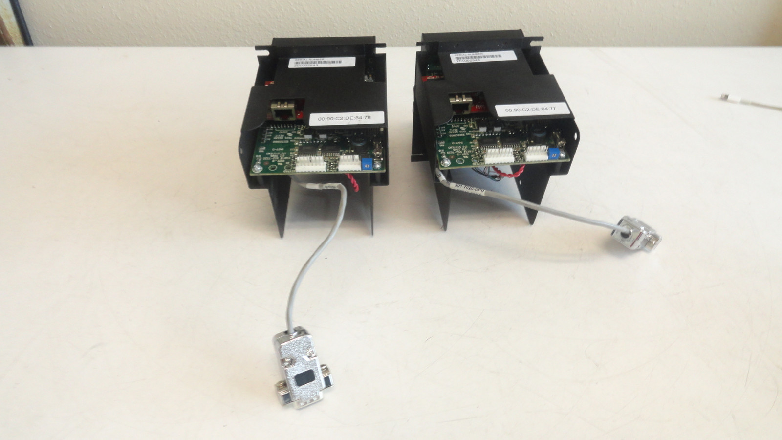 Lot of 2 CBORD 7021-C-SWE Credit Card Unit
