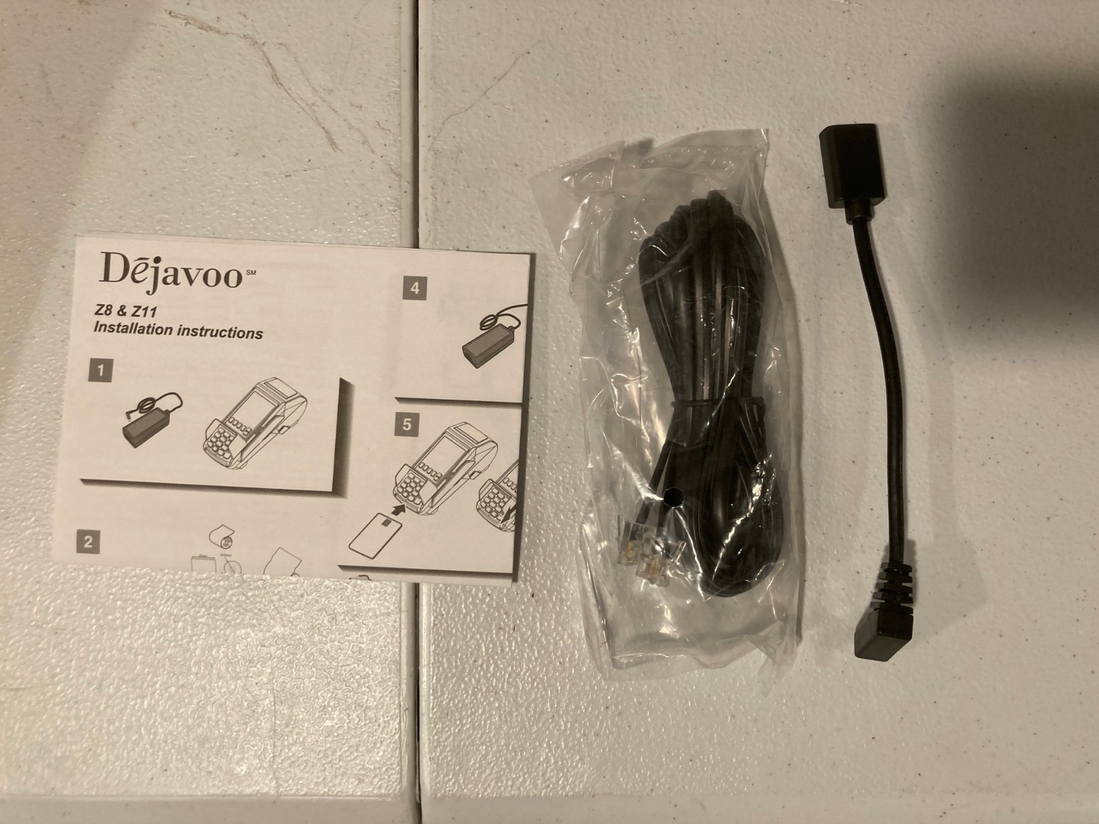 Dejavoo Z8 Credit Card Machines VEGA3000 Model Untested