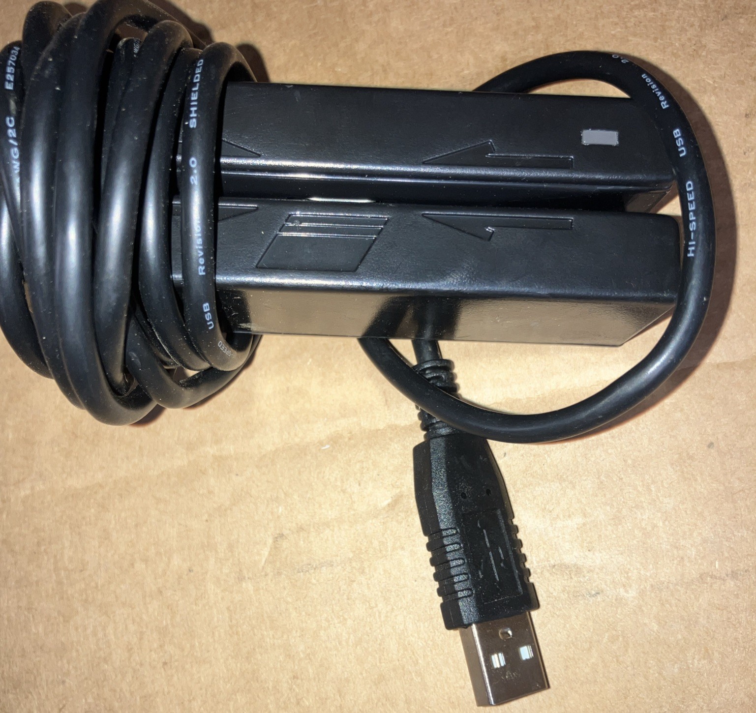 Magtek 21040108 USB Magnetic Strip Credit Card Reader TESTED
