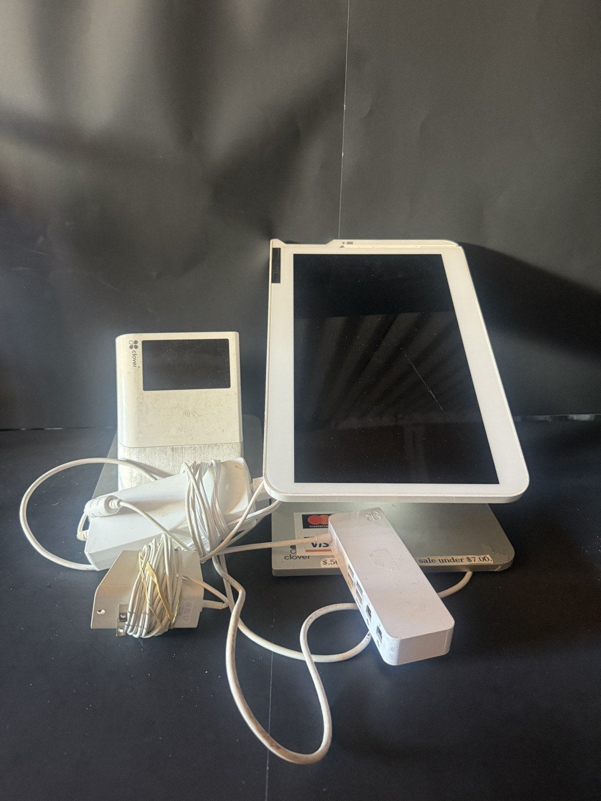 Clover Station C500 Point of Sale POS System P550 Printer HUB