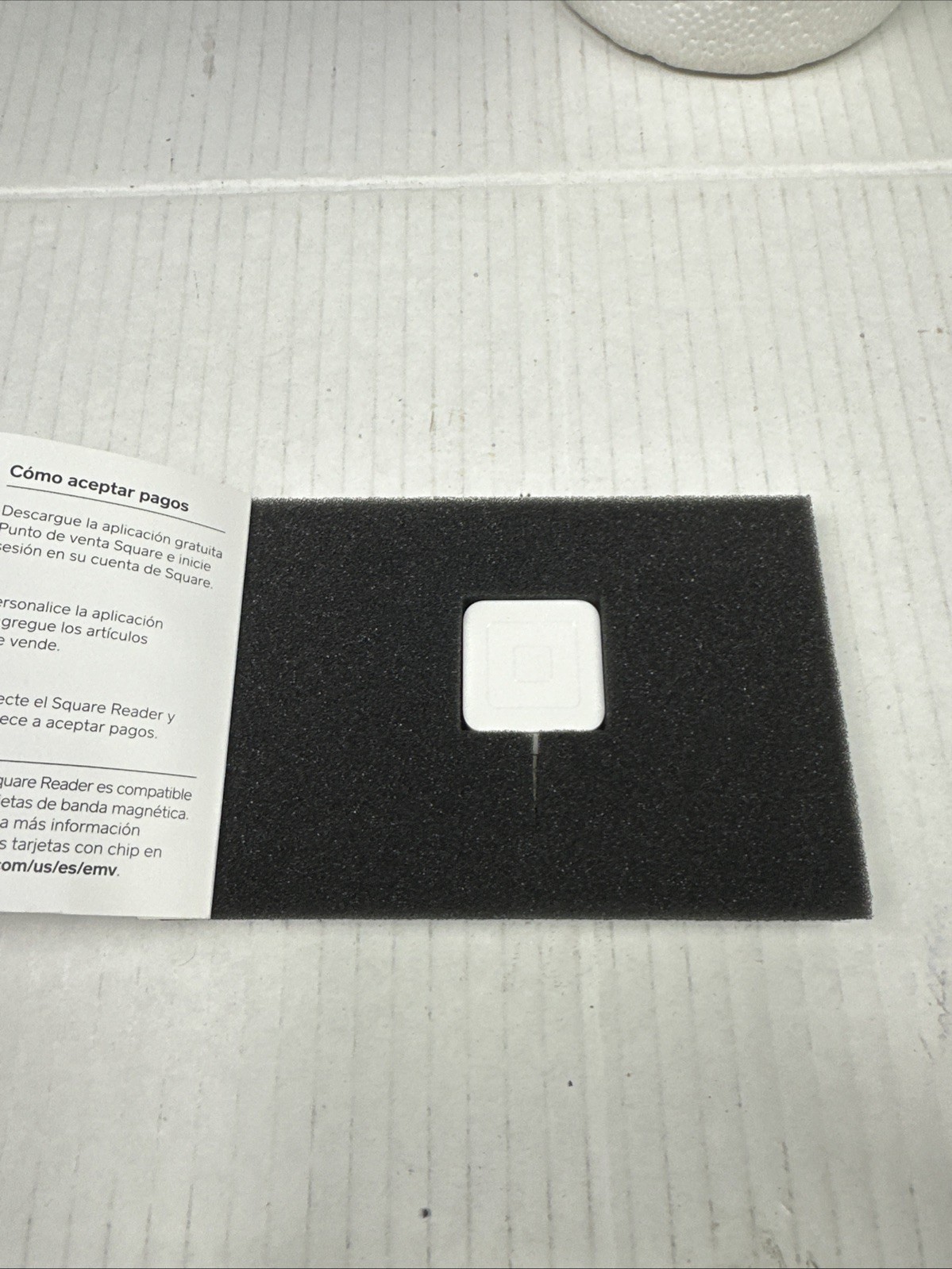 Square 2014 Credit Card Reader for Payments (3.5mm Jack)
