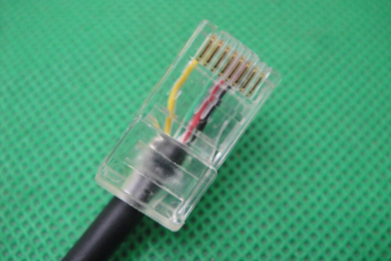 Verifone Cable 08361-02-R VX805 VX820 to VX520 14 PIN HEADER & RJ45 Coiled NEW