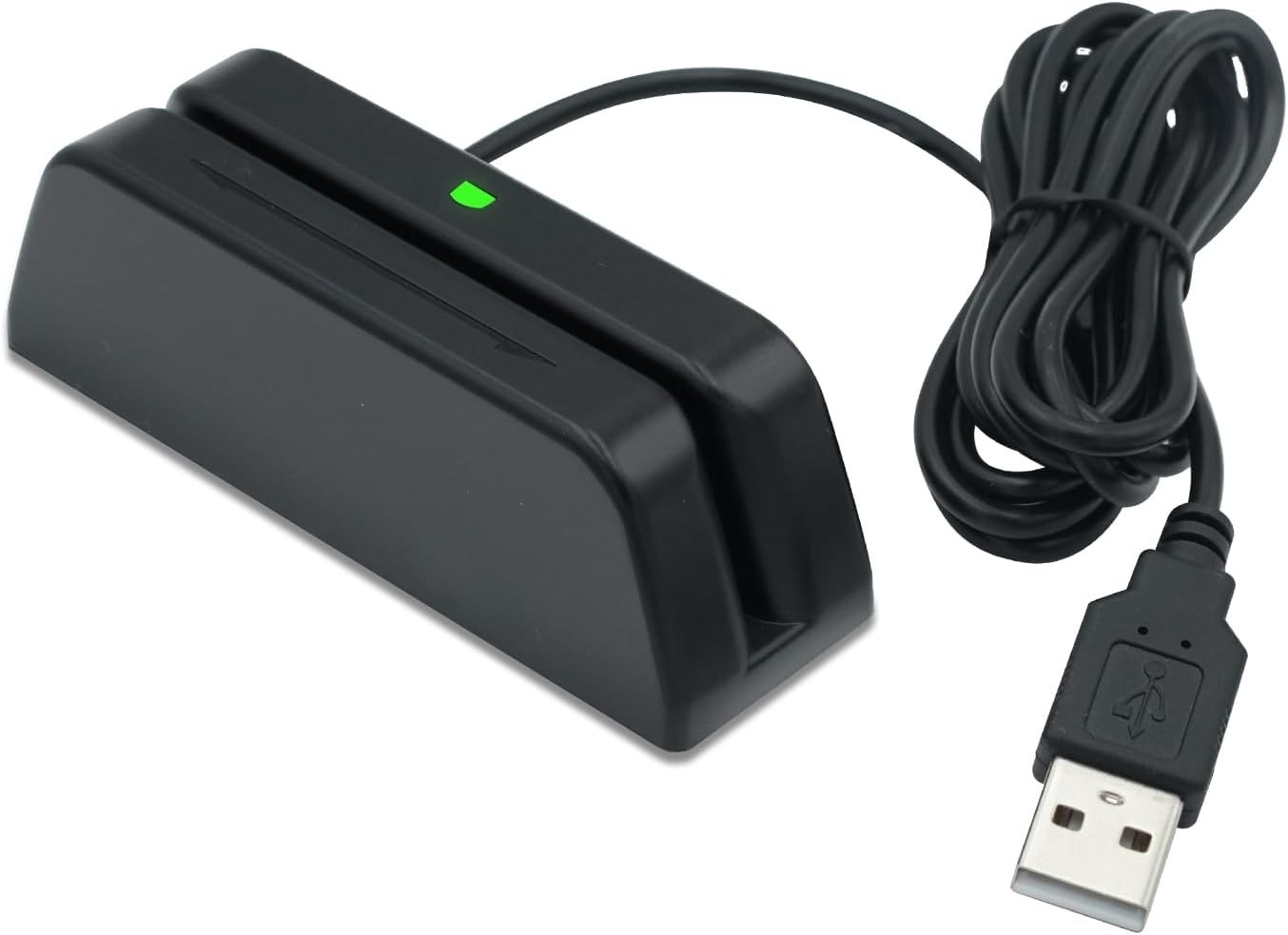 Compact 3-Track Swipe Card Reader for POS & Loyalty Programs