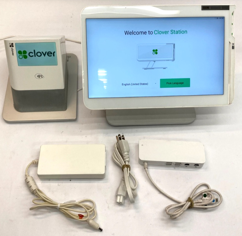 Clover Station C500 All-in-One Point of Sale POS System w/ P550 Printer