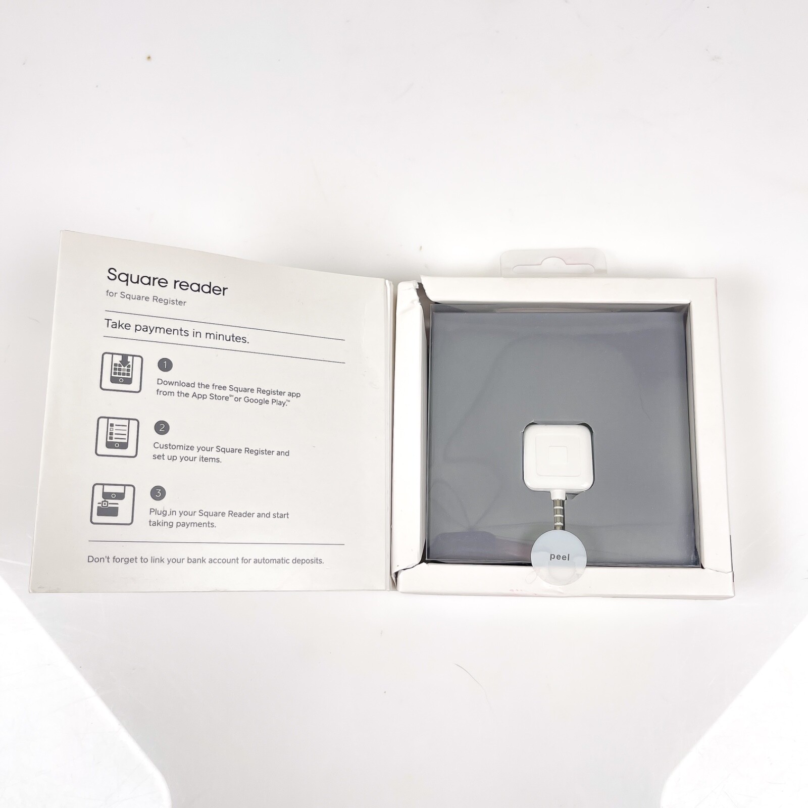 Square Reader Credit Card Reader for iPhone, iPad and Android