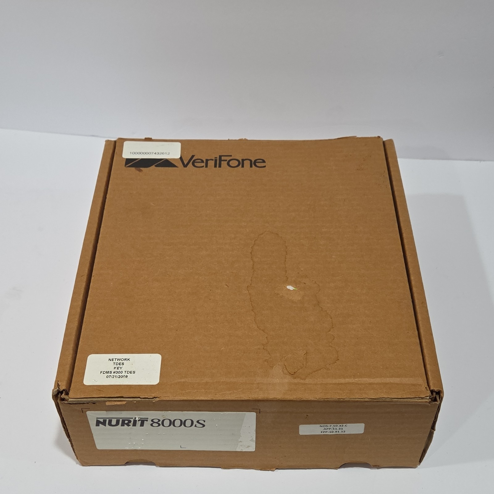 Verifone NURIT 8000S Wireless Credit Card Terminal w/Accessories *tested, works*