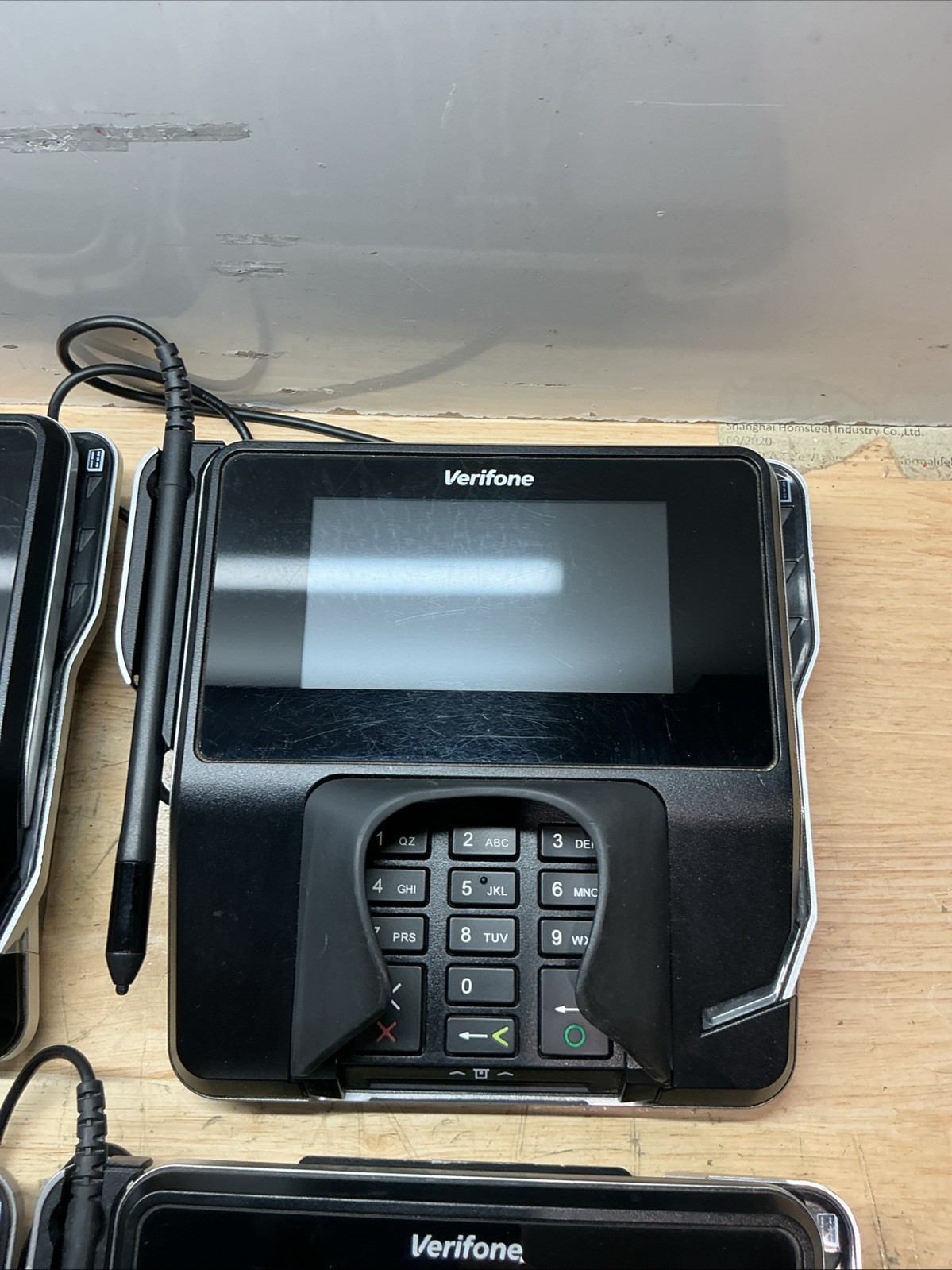 Verifone MX915 Credit Card Terminal Lot Of Four Pin Pads M177-409-01-R