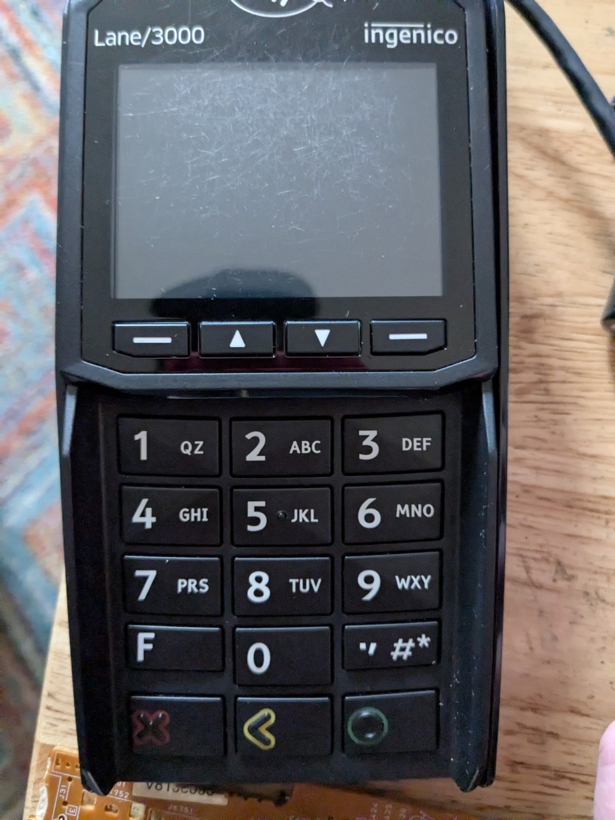 Ingenico Lane/3000 Credit Card Machine Terminal See Pictures And Description