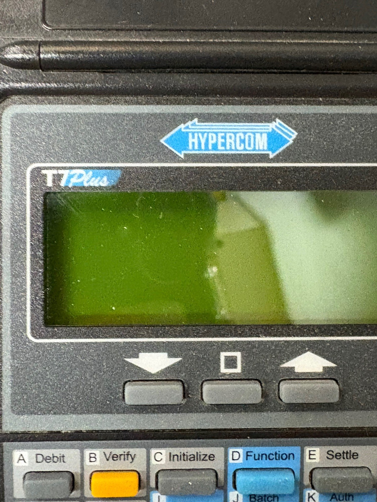 Hypercom T7Plus POS PIN Credit Card Terminal INCLUDES POWER SUPPLY