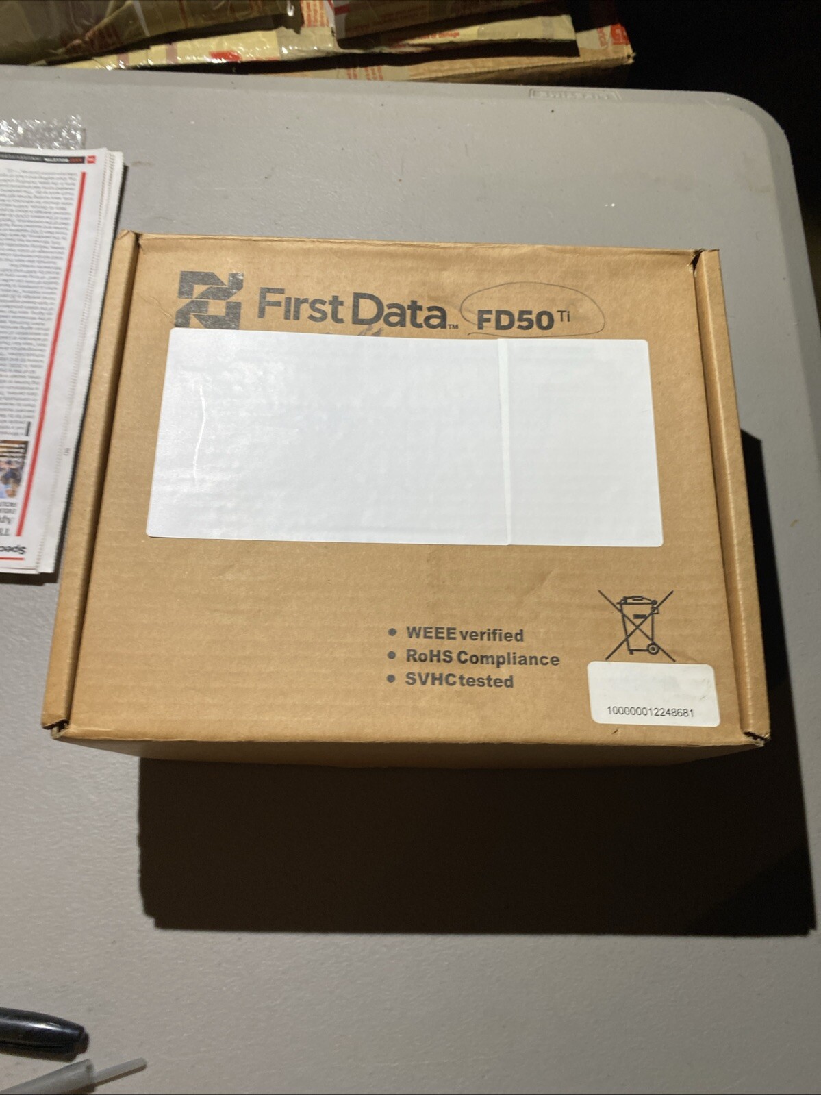 NEW In Box First Data FD50 Credit Card Terminal