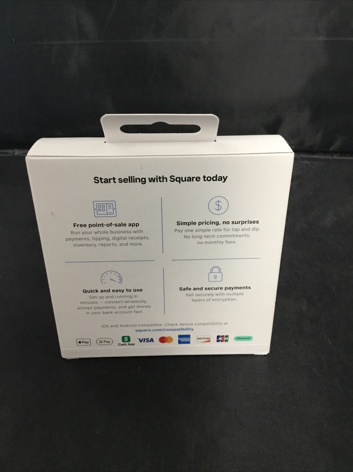 Authentic Square Credit Card Reader for Contactless & Chip (2ND GEN) Brand New