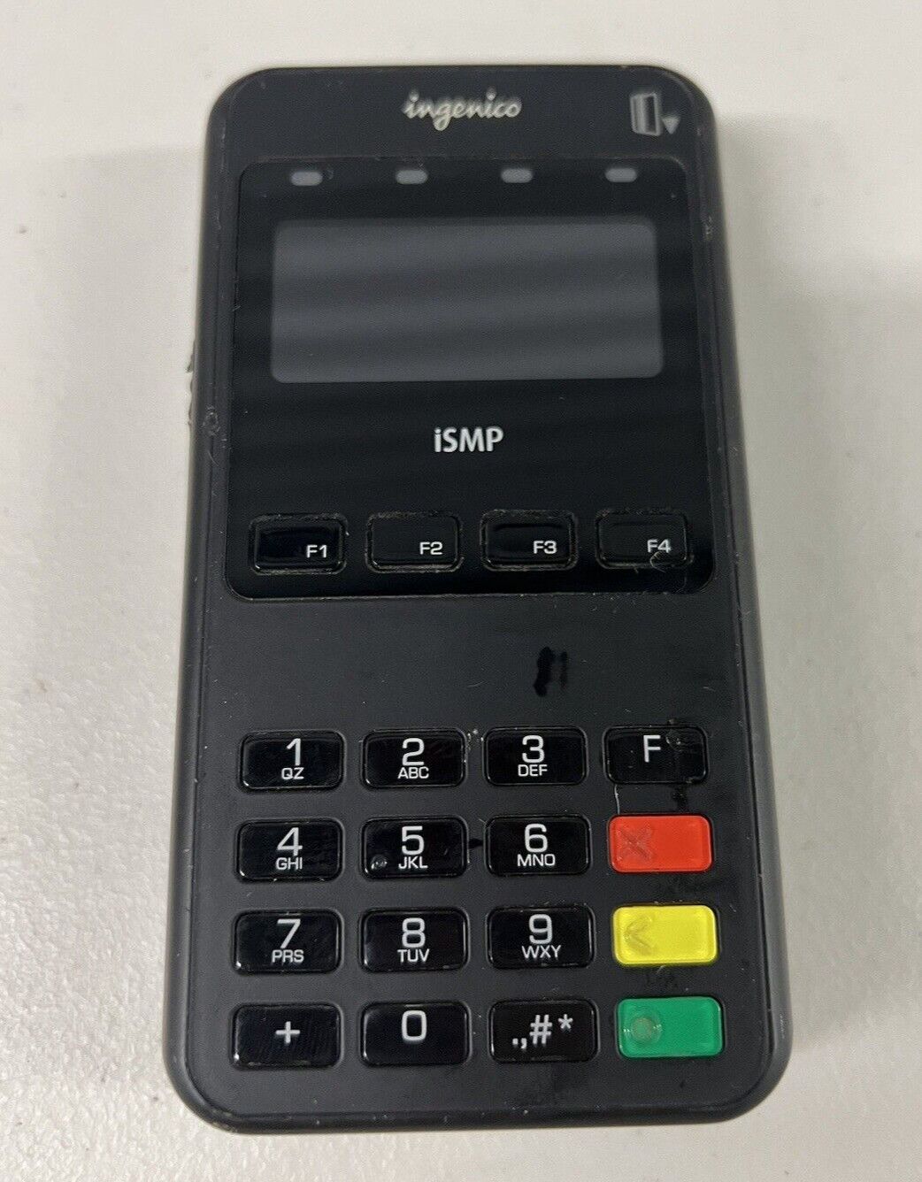 Ingenico iSMP Credit Card Reader Scanner *UNTESTED* Barcode Scanner FreeShipping