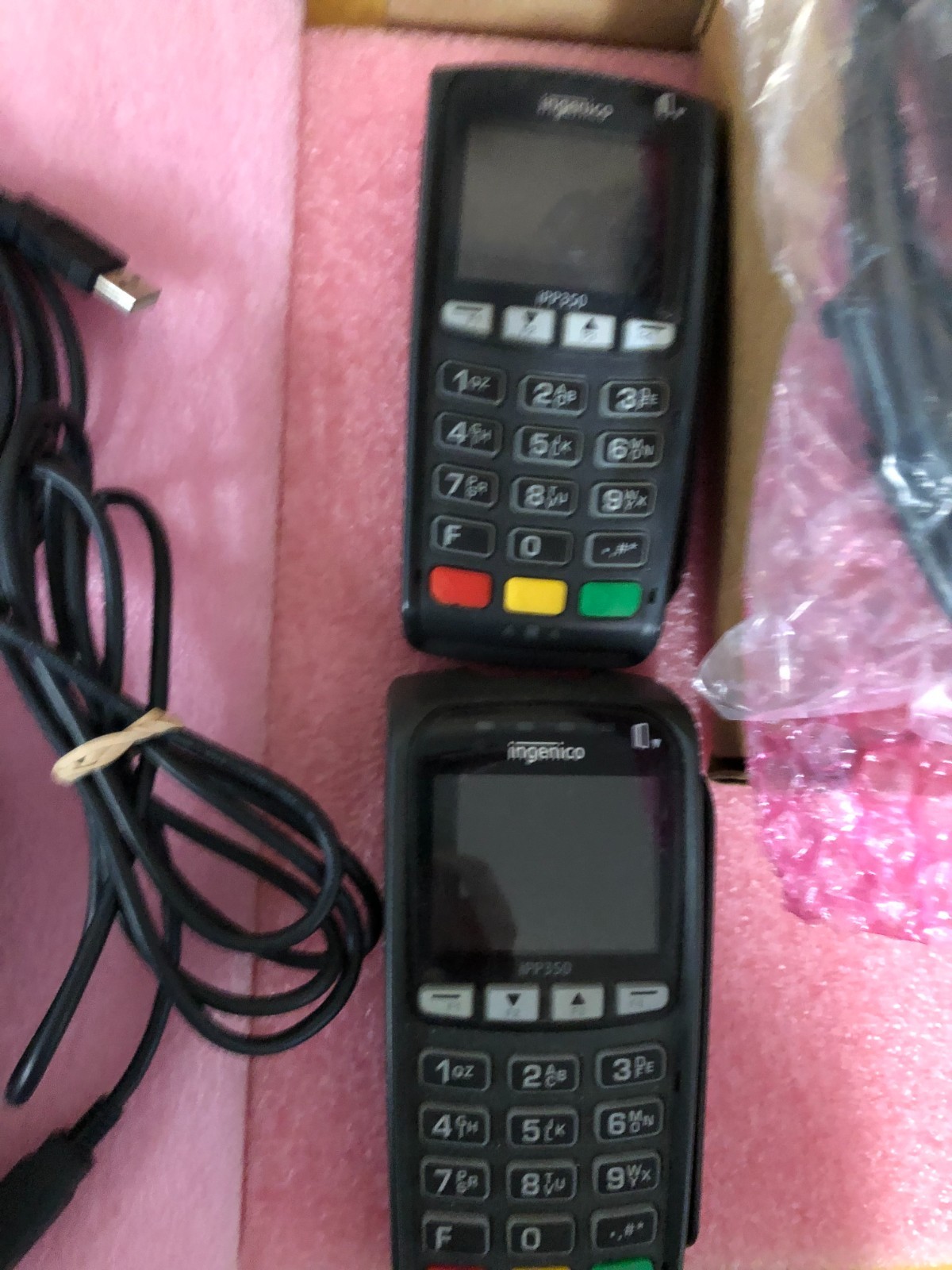 1 lot of 13 Ingenico IPP350 Credit Card Reader Terminal IPP350-01T1305A