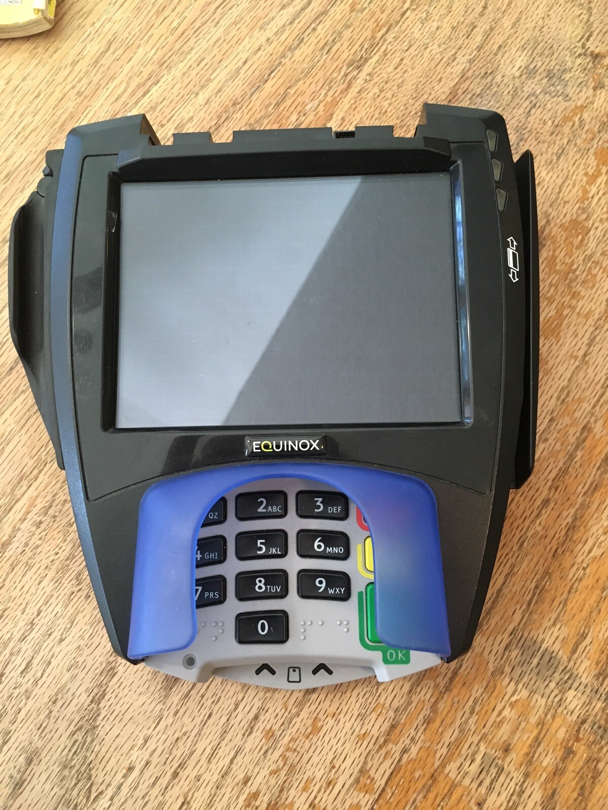 Equinox L5300 Credit Card Payment Terminal No Power Adapter No Stylus