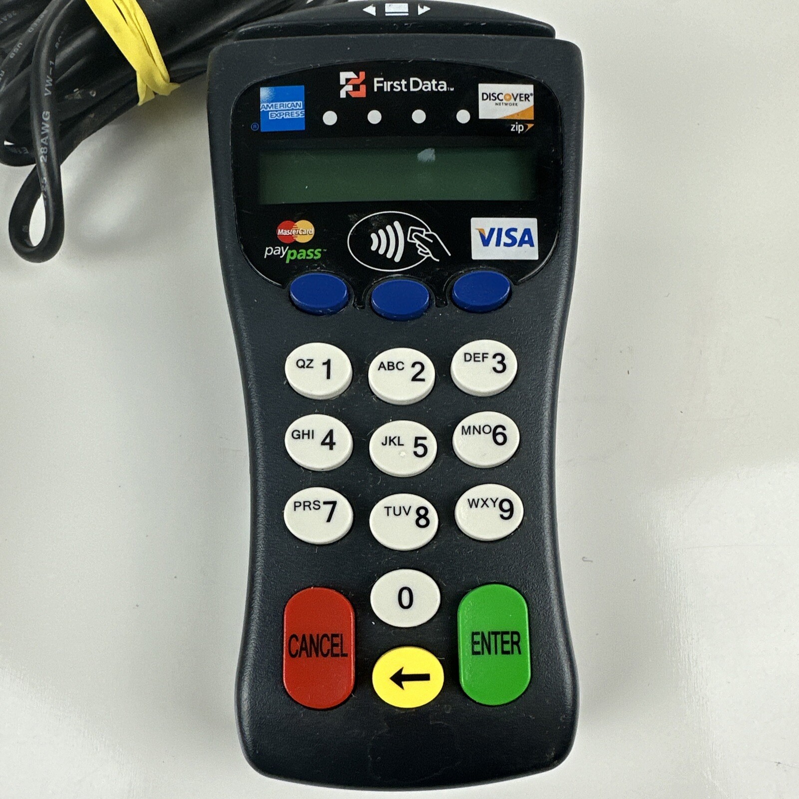 First Data FD-30 PIN Pad w/USB Cable Credit Card Processor Small Business POS