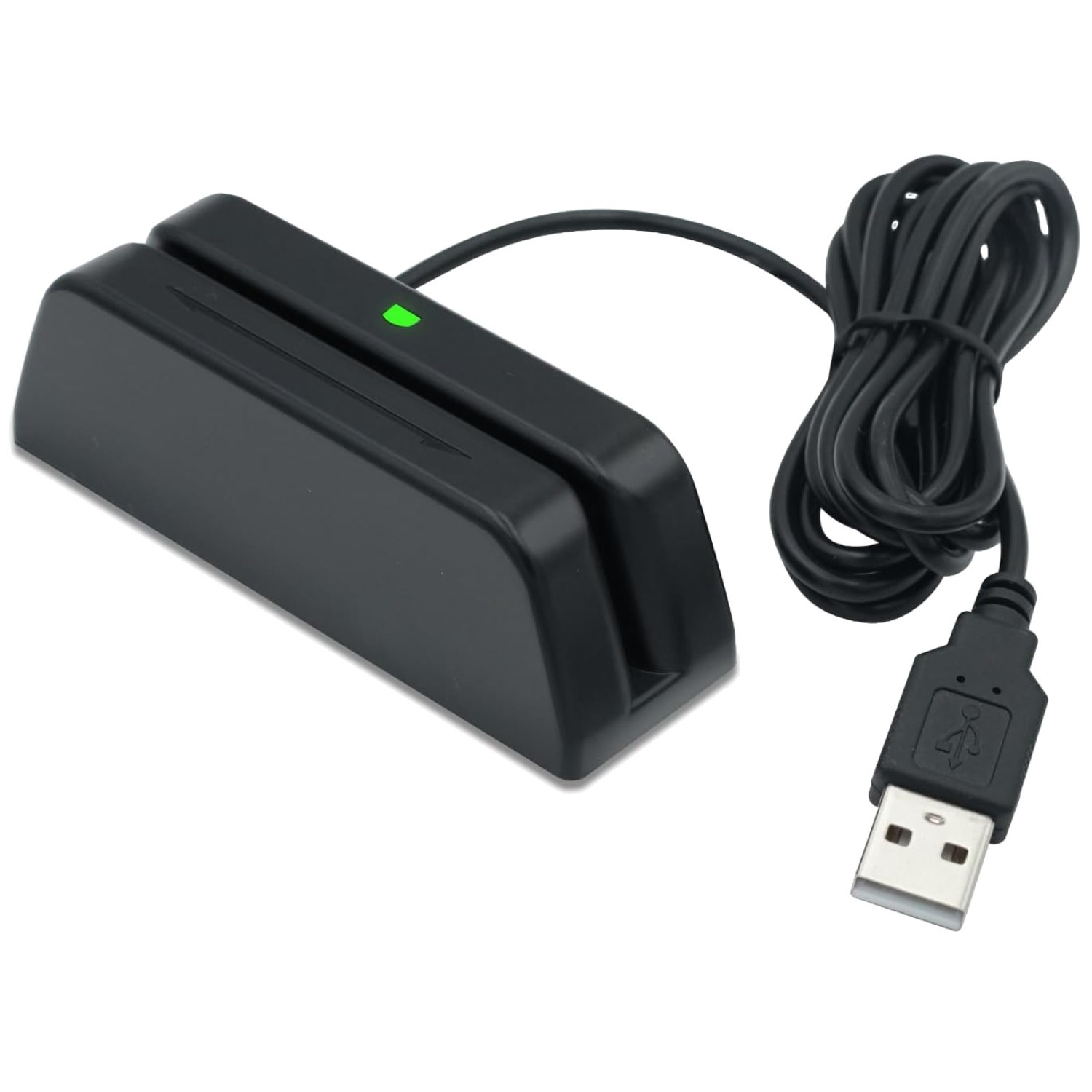 Compact 3-Track Swipe Card Reader for POS & Loyalty Programs