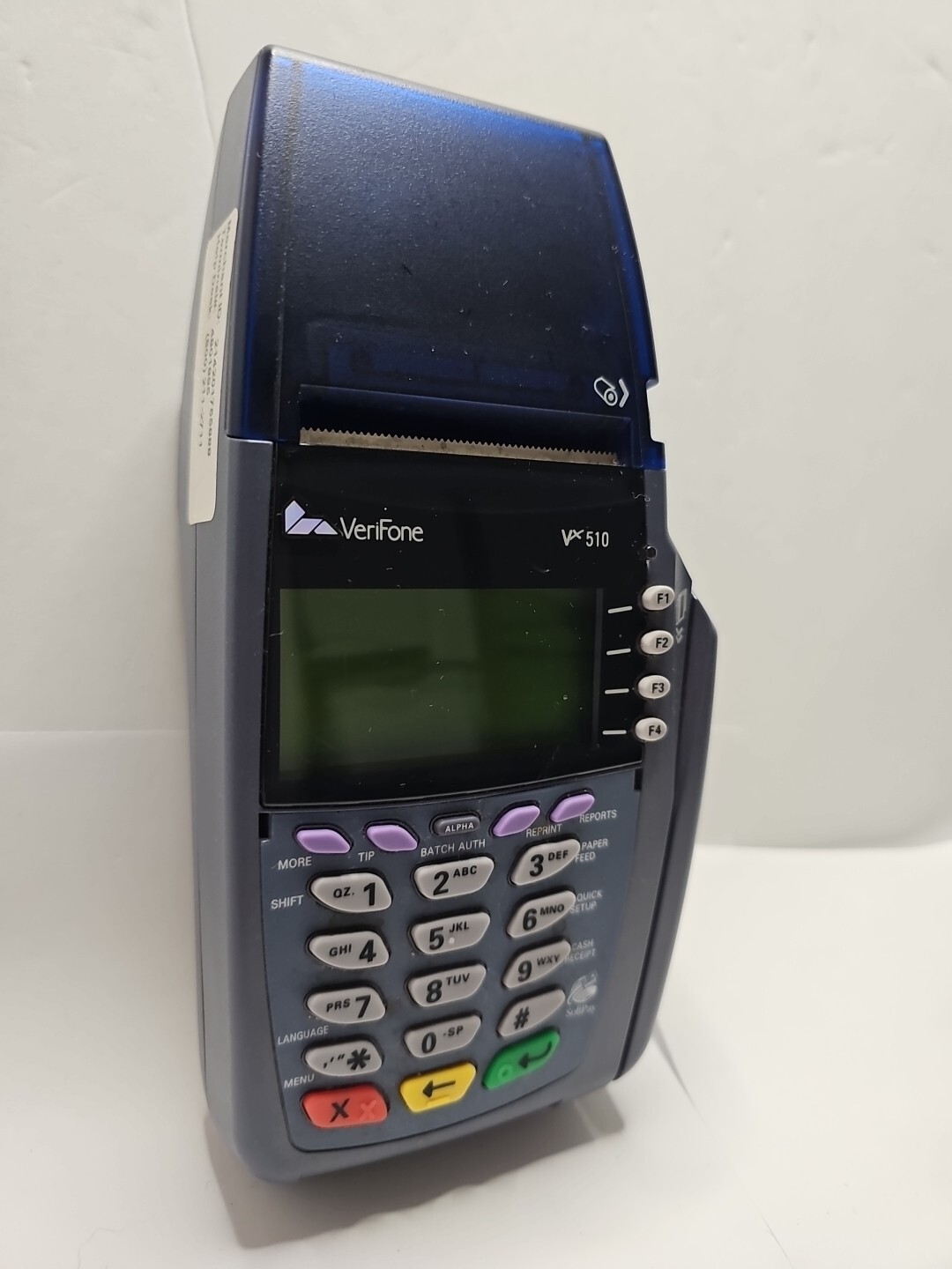 Verifone VX510 Credit Card Terminal Omni 5100 FOR PARTS NOT WORKING NO POWER SUP