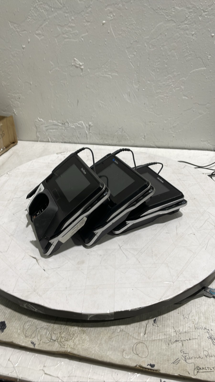 VeriFone MX915 POS Credit Card Payment Terminals with Stylus Lot Of 3