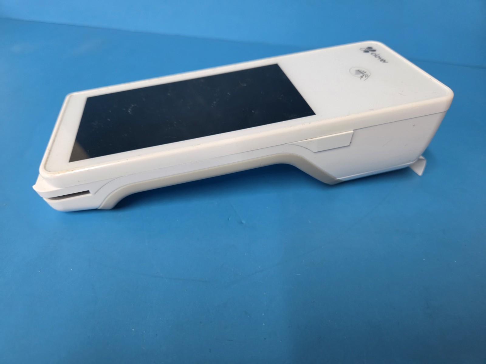 2 Clover Flex LTE C401U Wireless Credit Card Processor POS w/ Skin & Dock