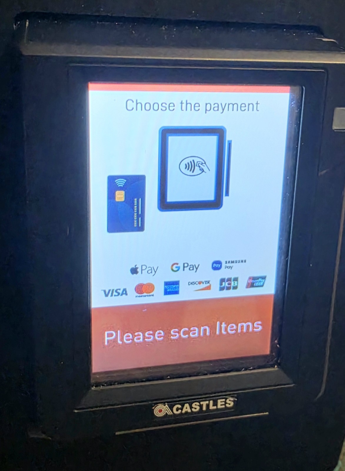 Castles UPT1000F Card Reader Payment Terminal Parlevel Kiosk Antenna Harness