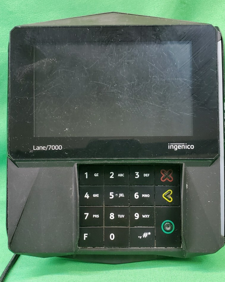 *AS IS* LOT OF 5 Ingenico Lane 7000 Credit Card Terminal
