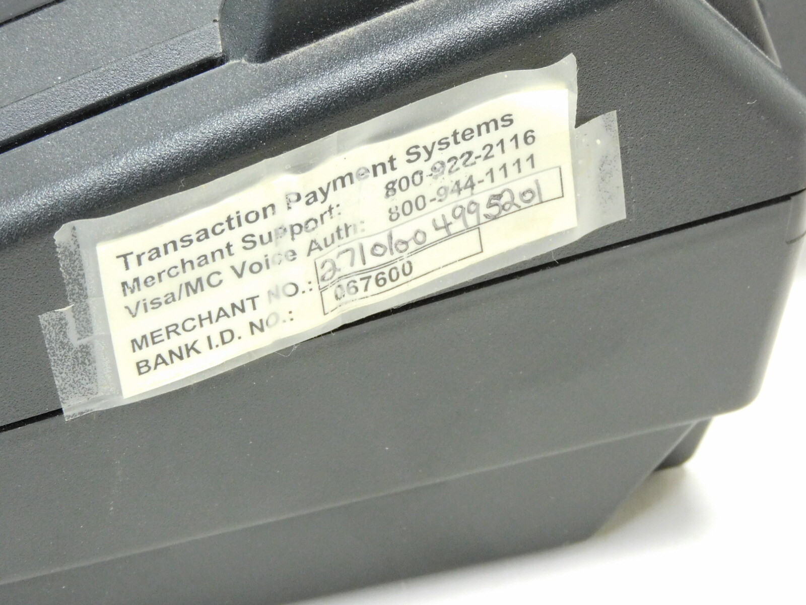 Hypercom HYP T77F Credit Card Processor Terminal Keypad