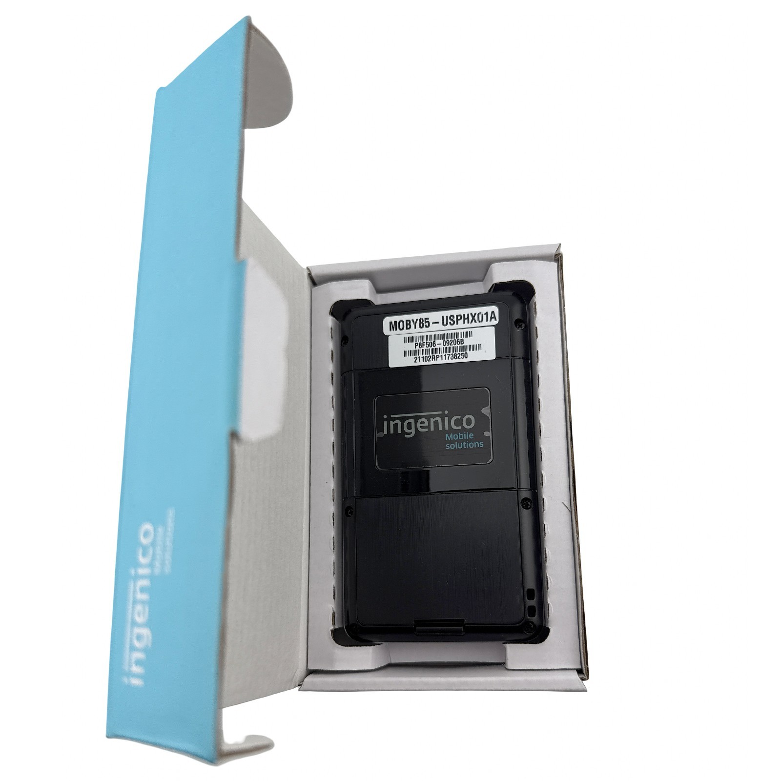 INGENICO MOBILE SOLUTIONS MOBY 8500 P8F506-09219A 2.4″ LCD CARD READER