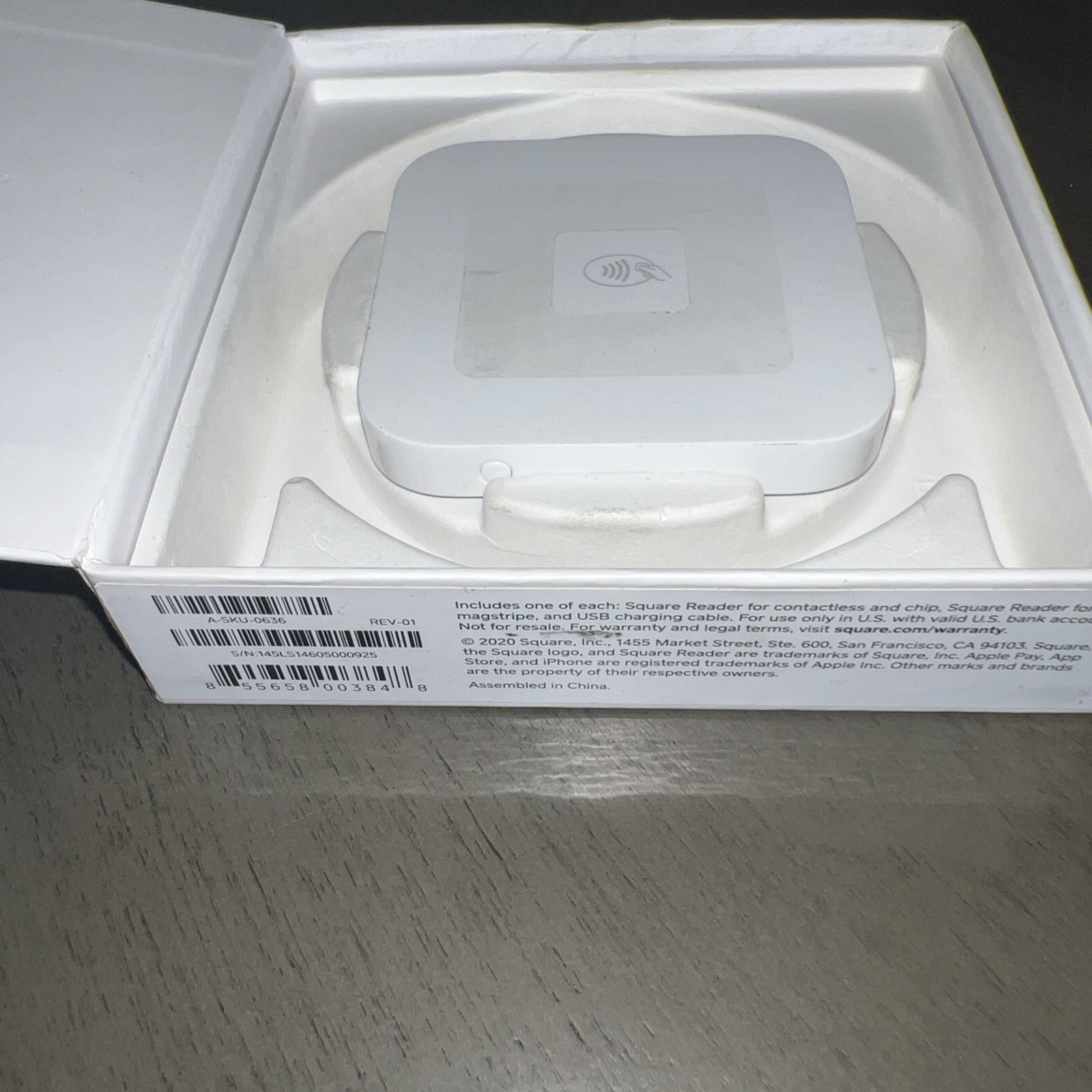 Square Credit Card Reader Untested No Cord