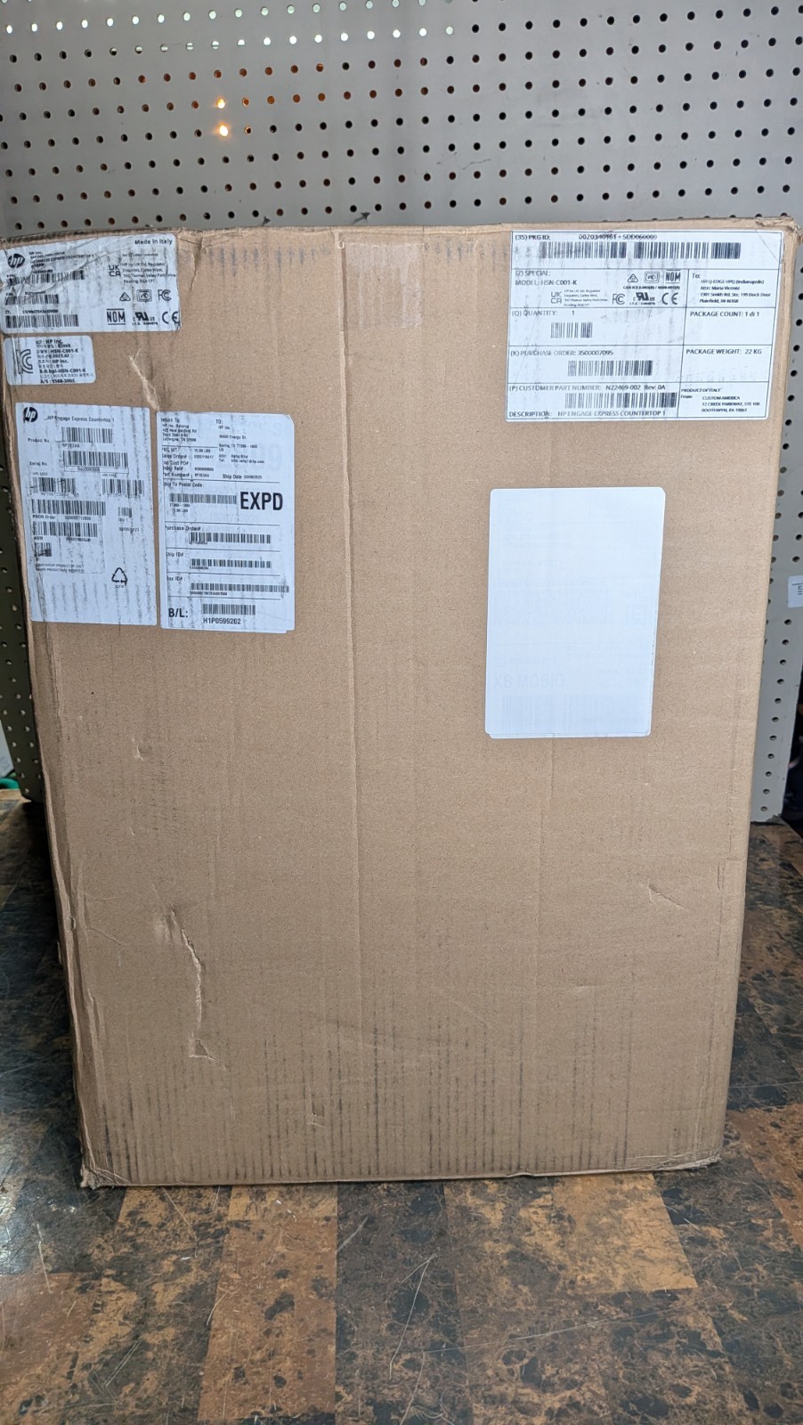 HP Engage Express Countertop 1 point-of-sale (POS) terminal stand ONLY #6P2E2AA