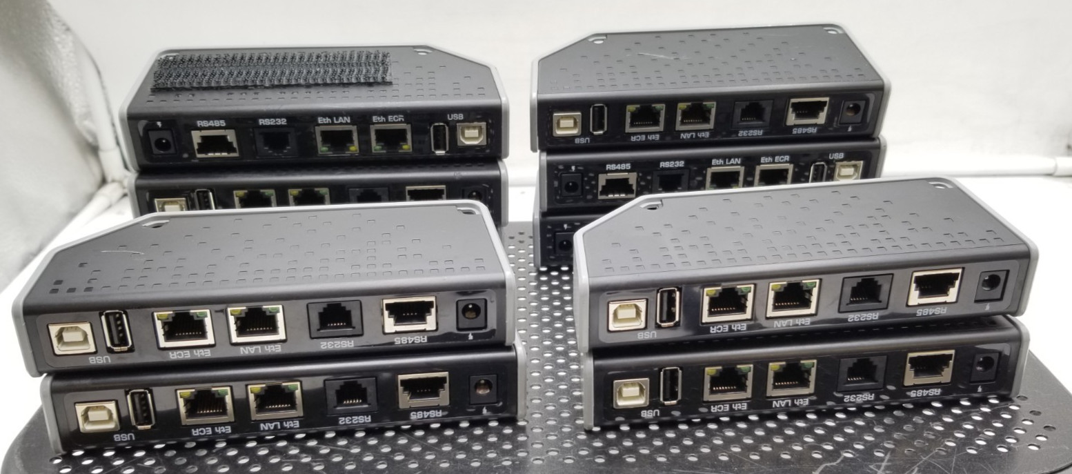 LOT OF (10) Ingenico Combox Magic Box POS Terminal Box