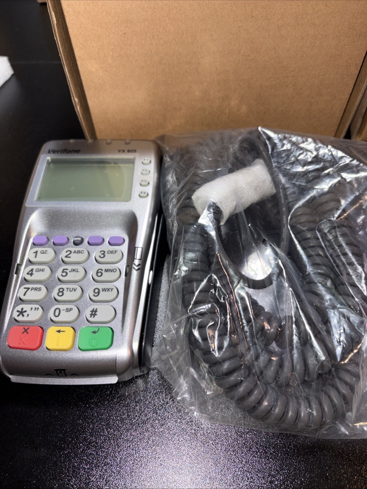 VeriFone VX805 CTLS Pin Pad Chip/Card Reader